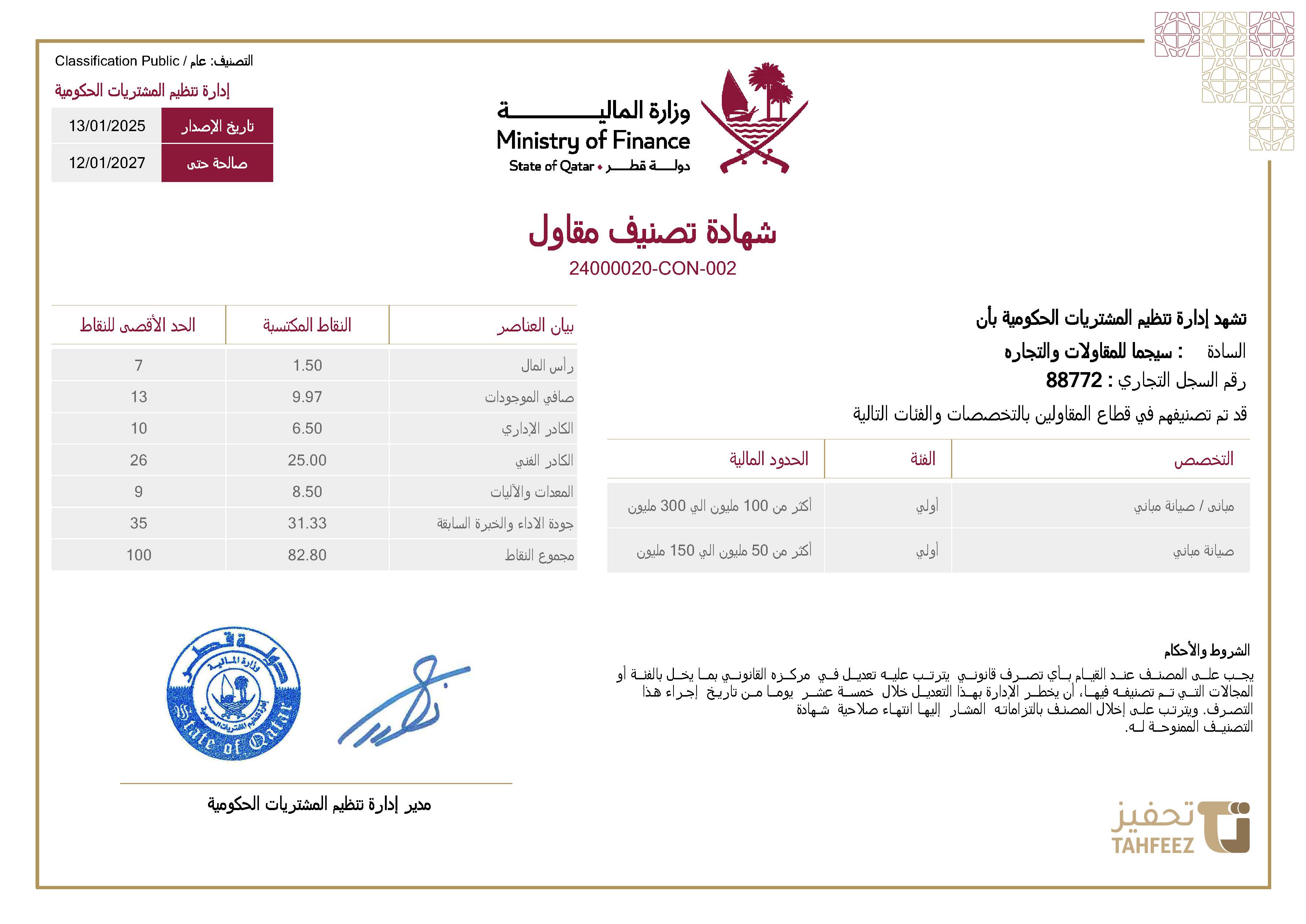 Classification 1